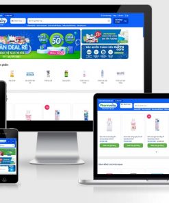 Website dược phẩm nhà thuốc mẫu số DTT05