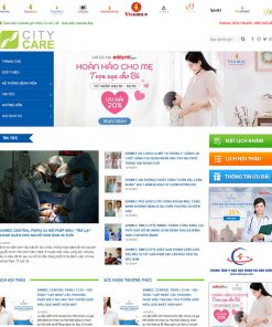Website giới thiệu Cơ sở y tế DTW008